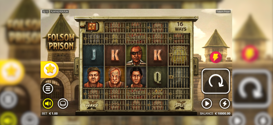 Folsom Prison Pokie by Nolimit City