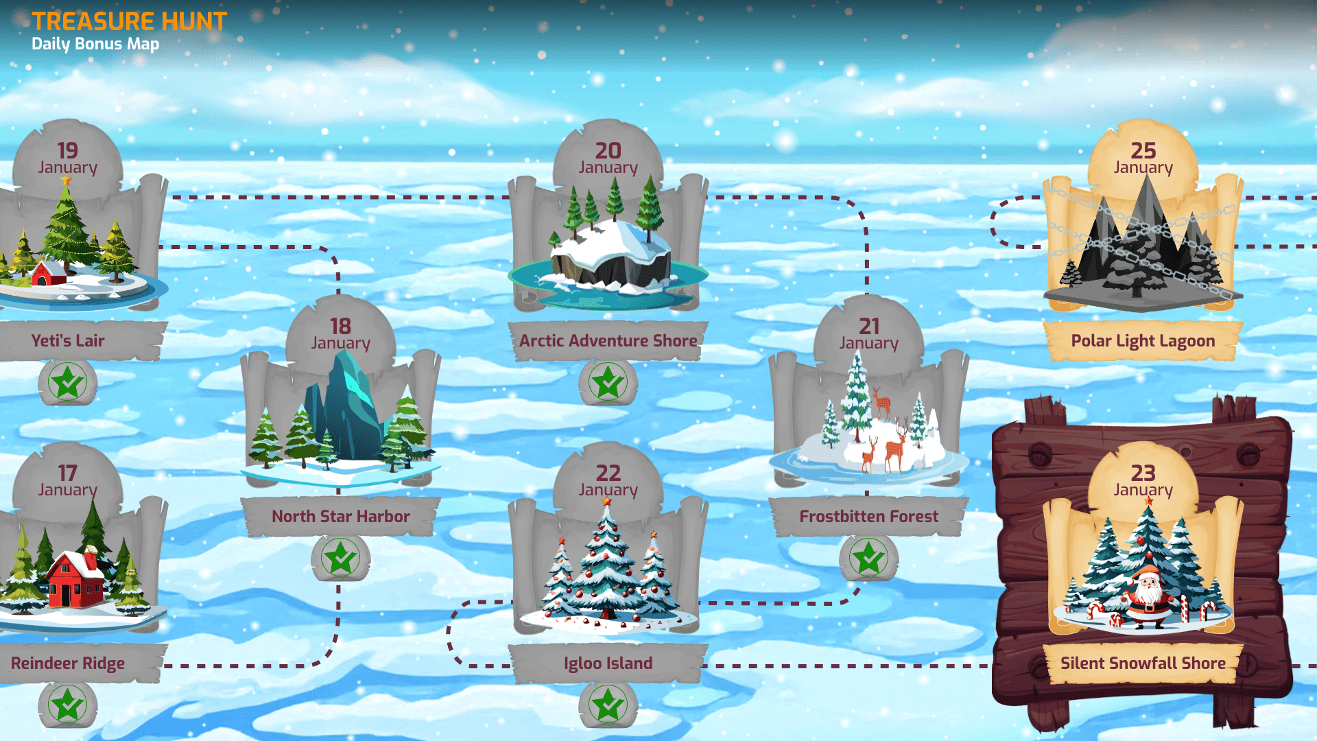Hugo Casino Treasure Hunt Page