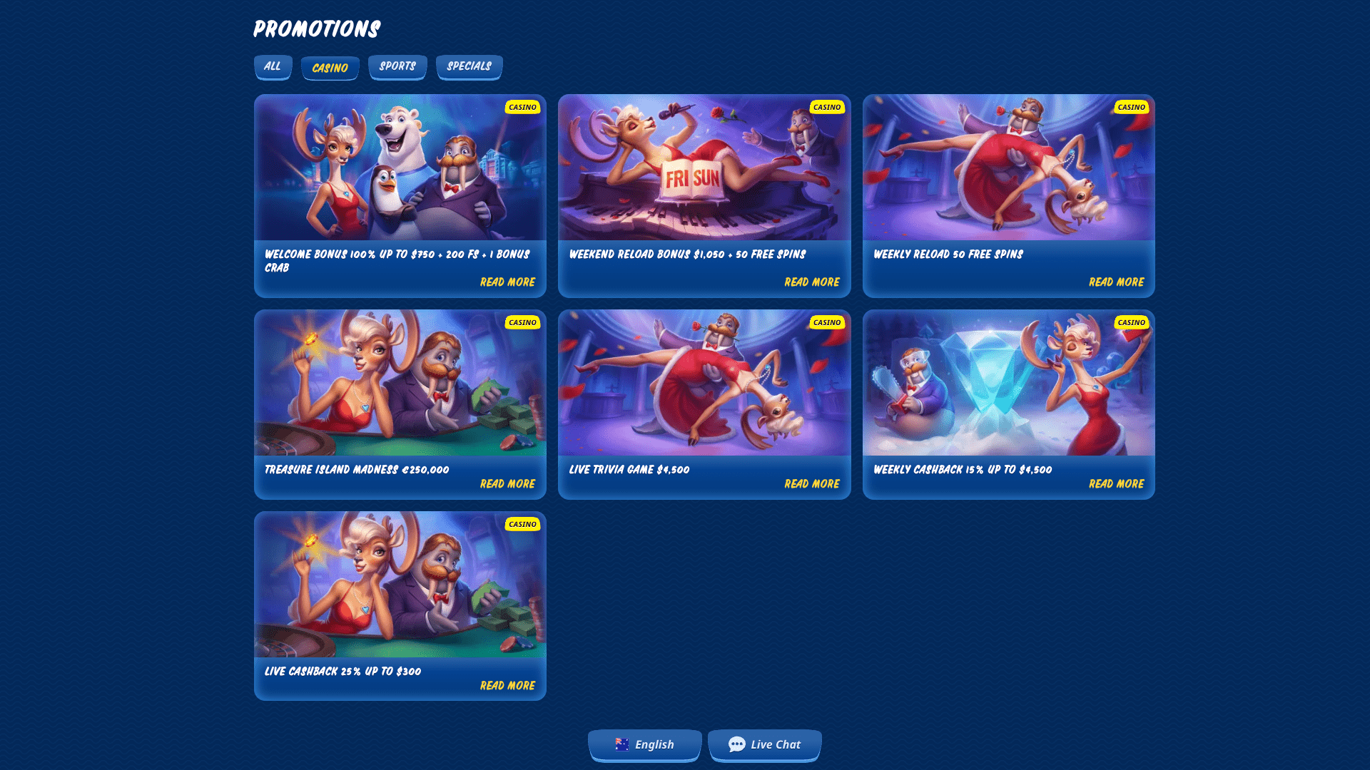 SG Casino Bonuses