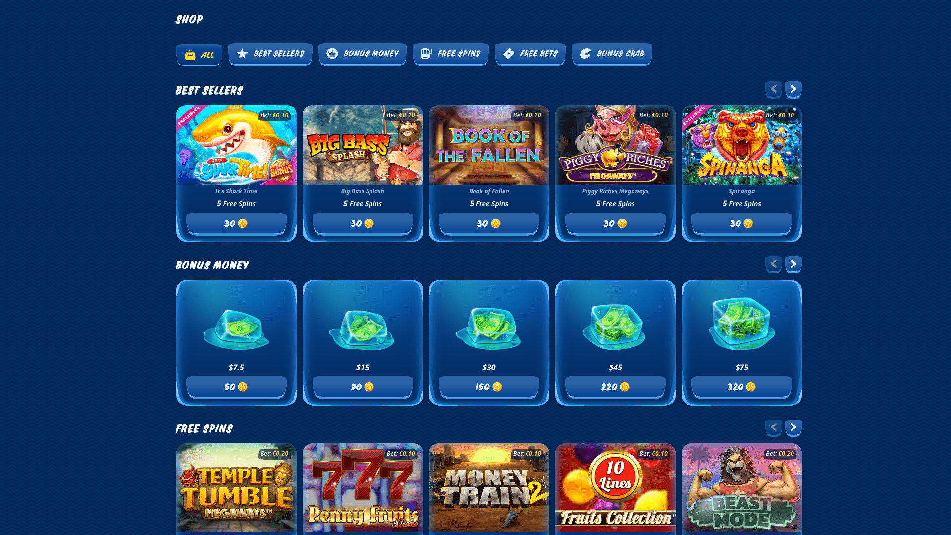 SG Casino Shop
