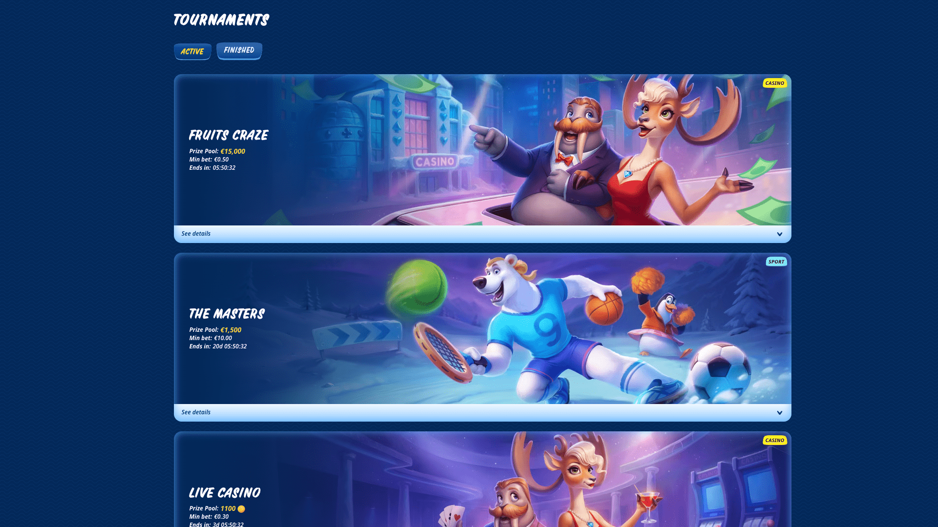 SG Casino Tournaments