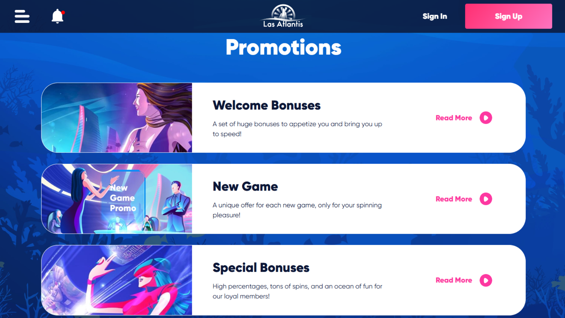 Las Atlantis Promotions