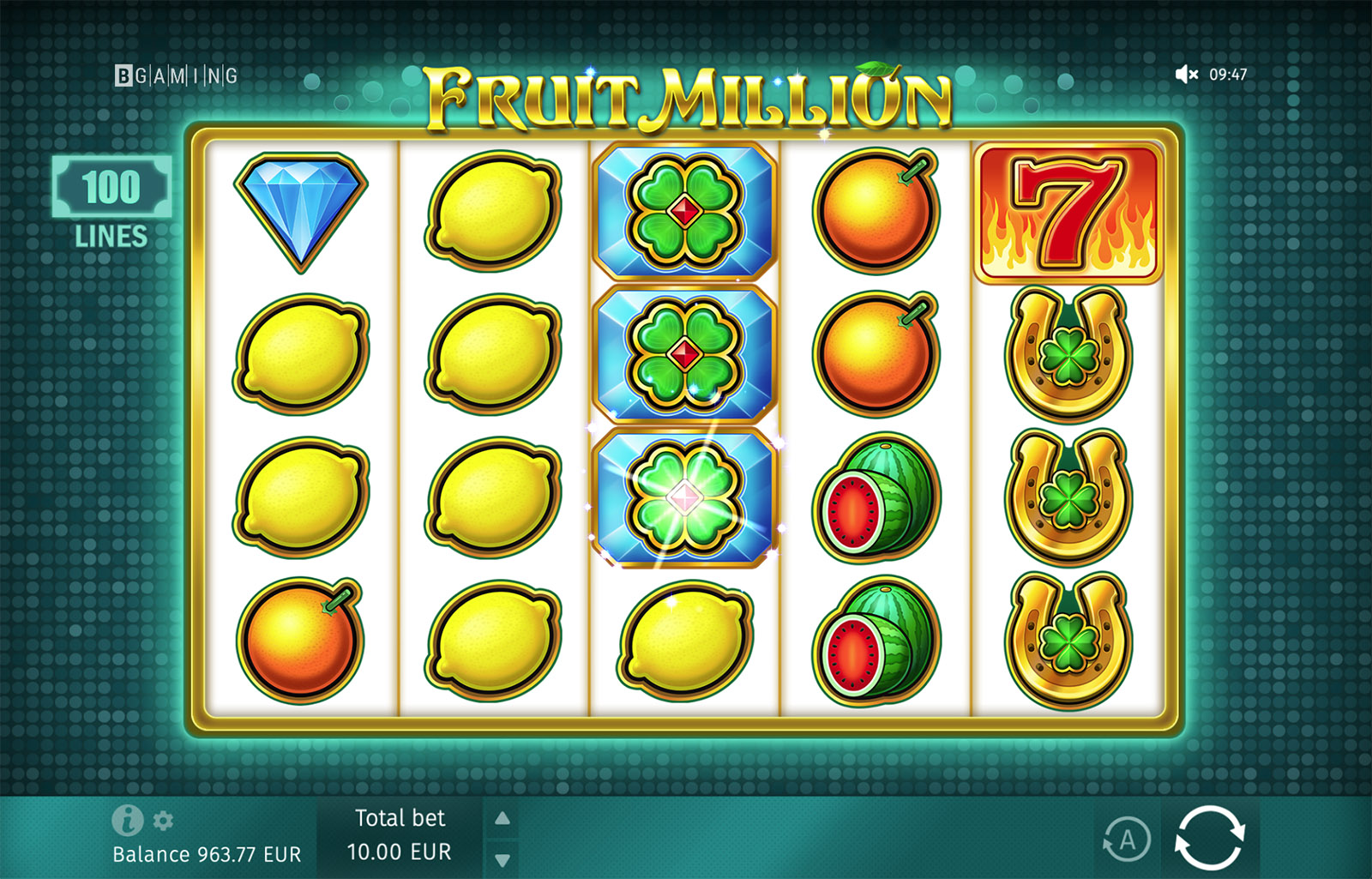 Fruit Million spin-2
