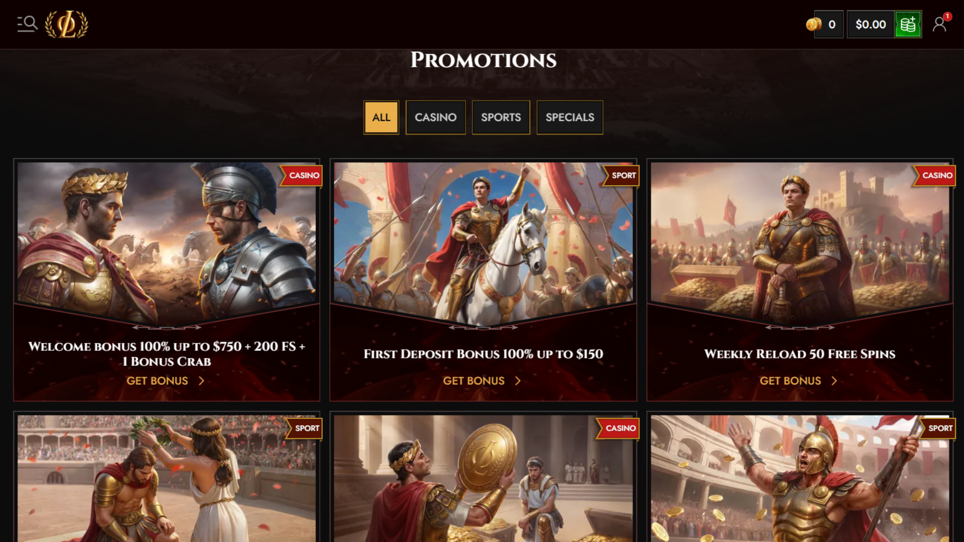 Legiano Promotions