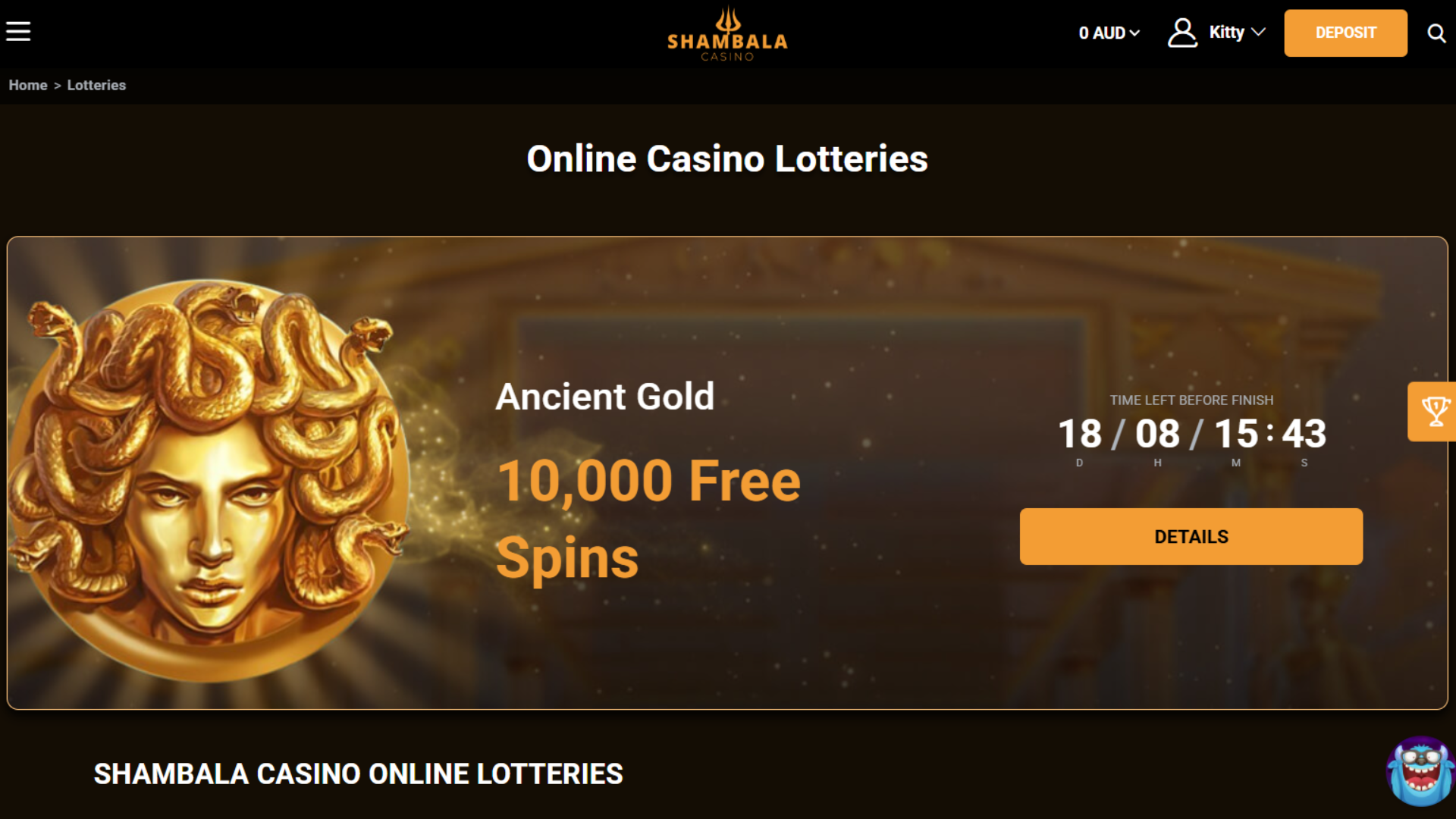 Shambala lotteries