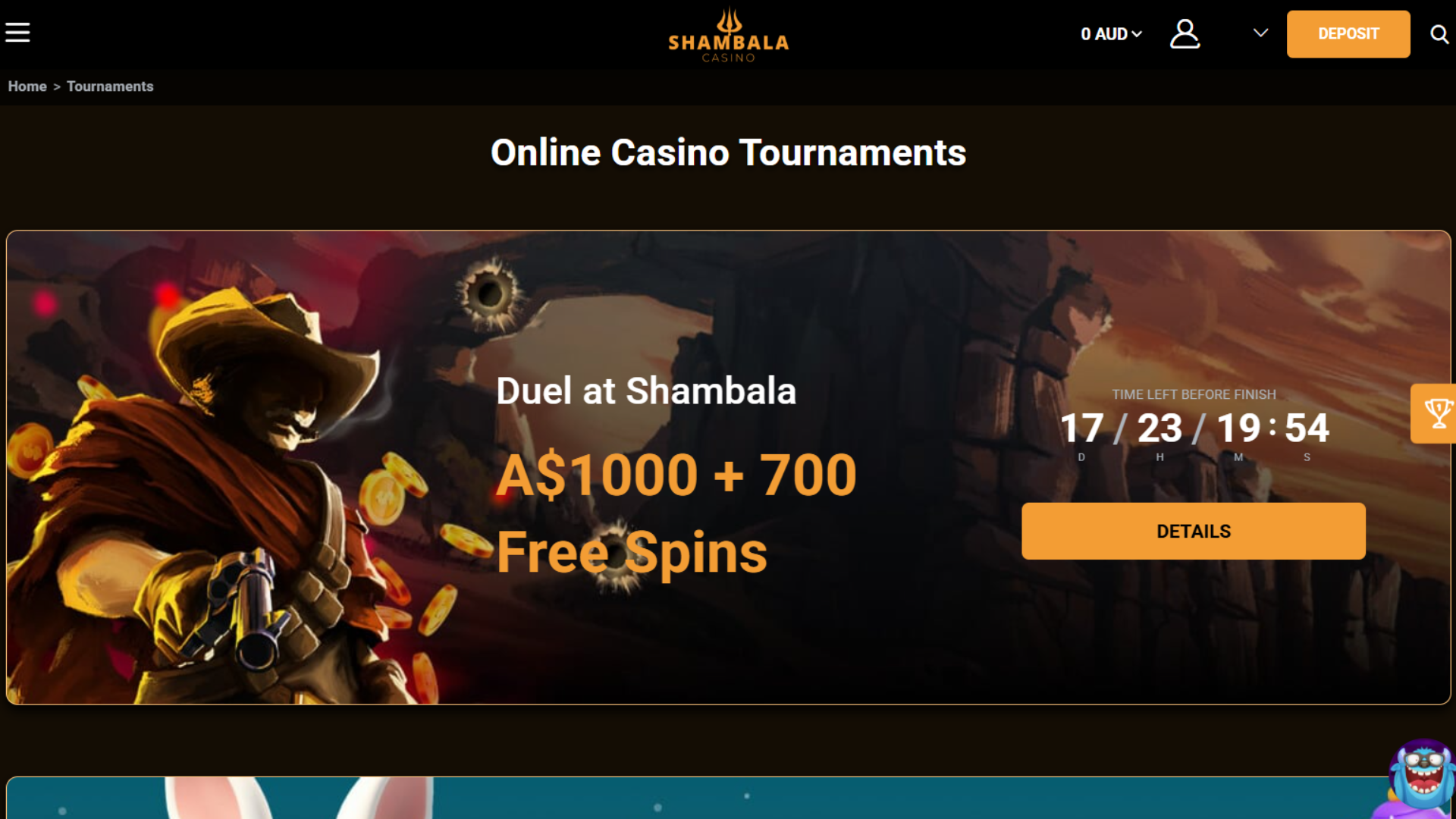 Shambala tournaments