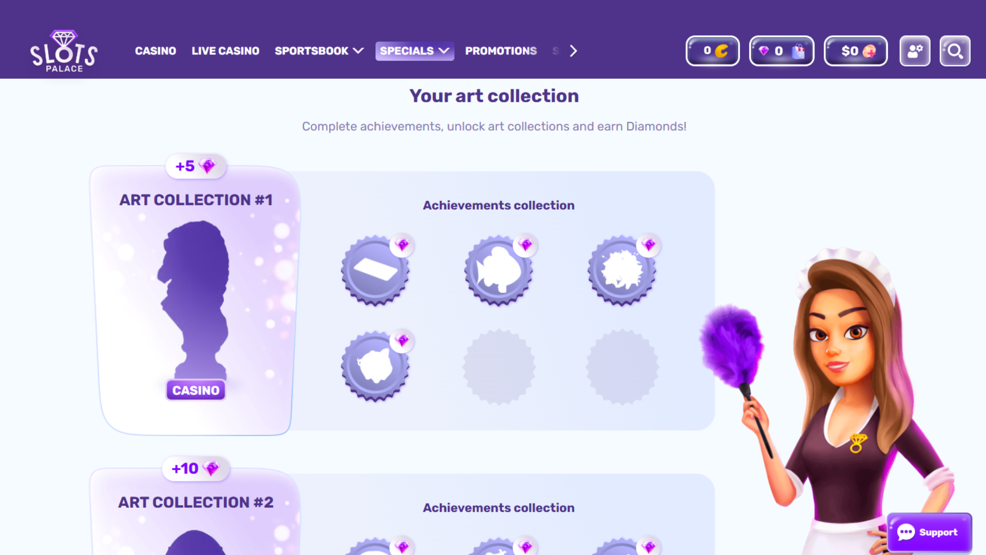 Slots Palace Art Collection