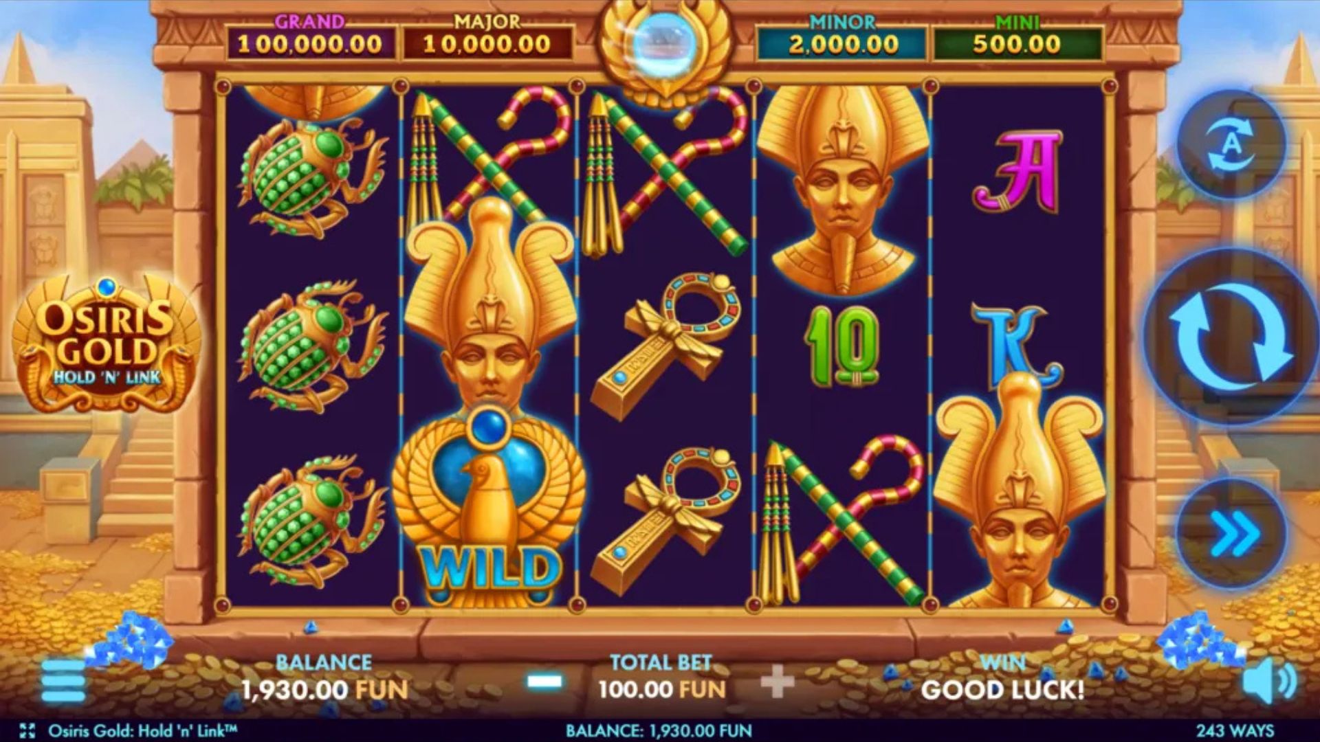 Osiris Gold — Hold N' Link