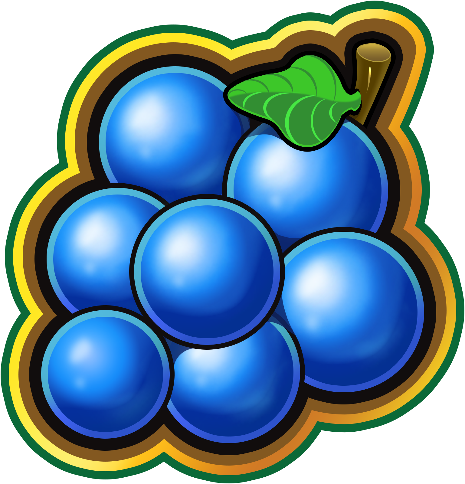 Fruit Million - grape symbol