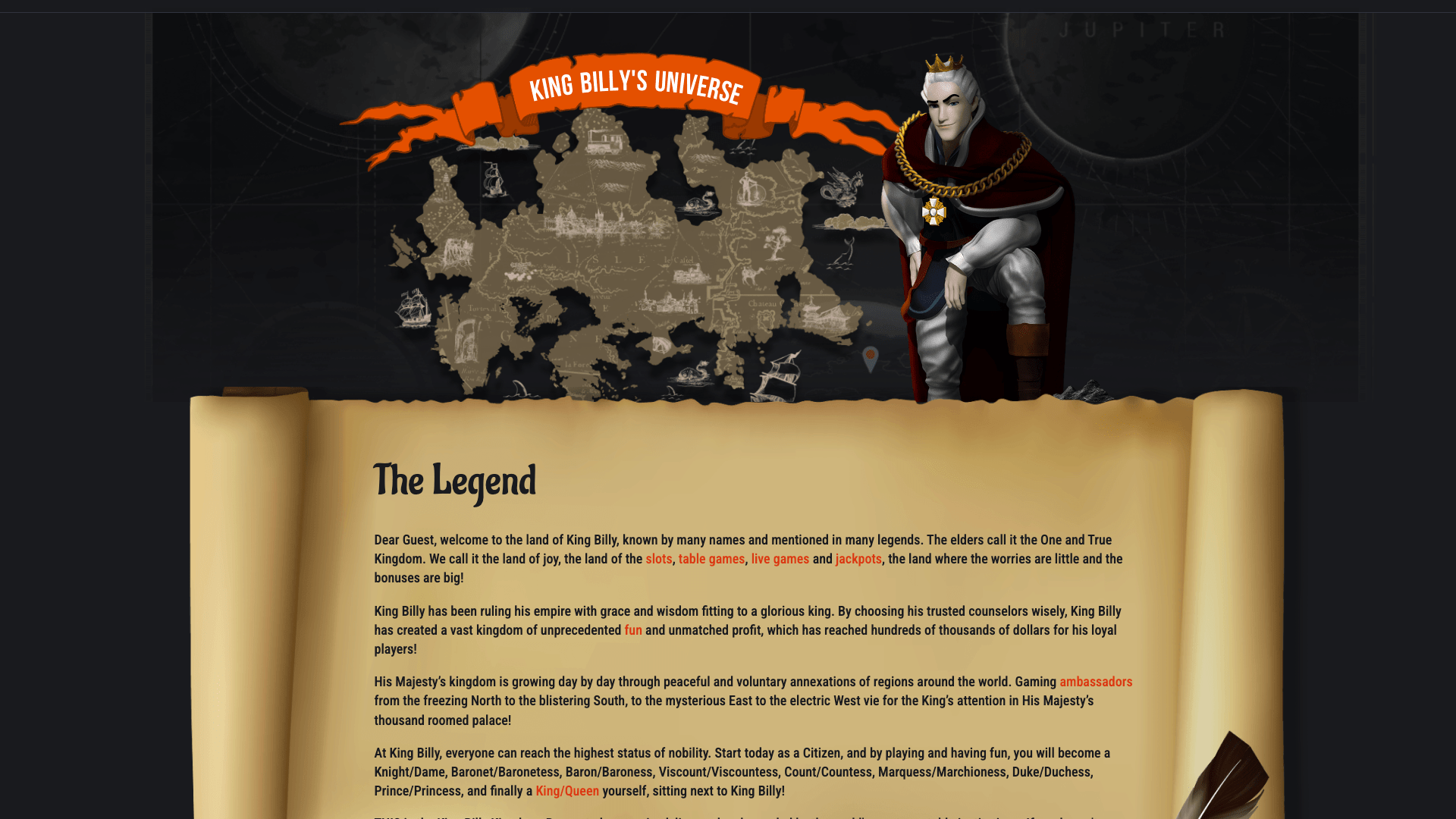 king billy universe