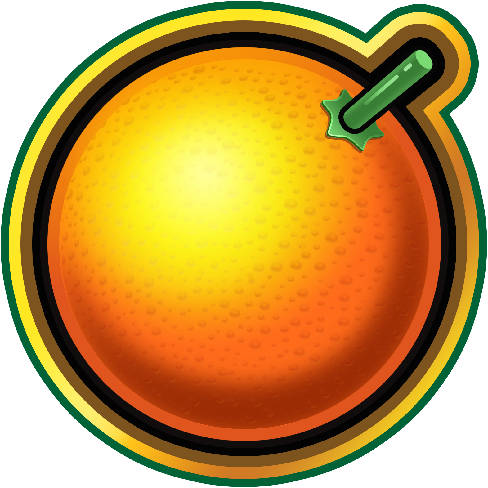 Fruit Million - orange symbol