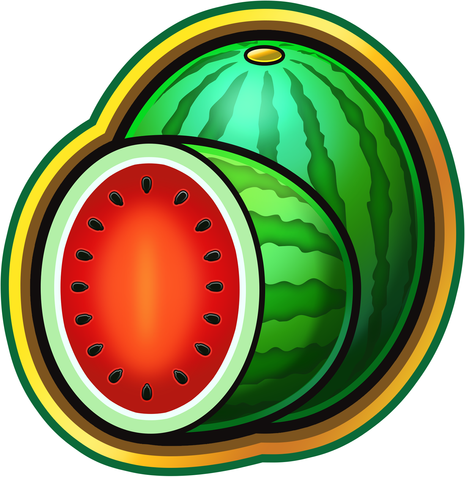 Fruit Million - watermelon symbol