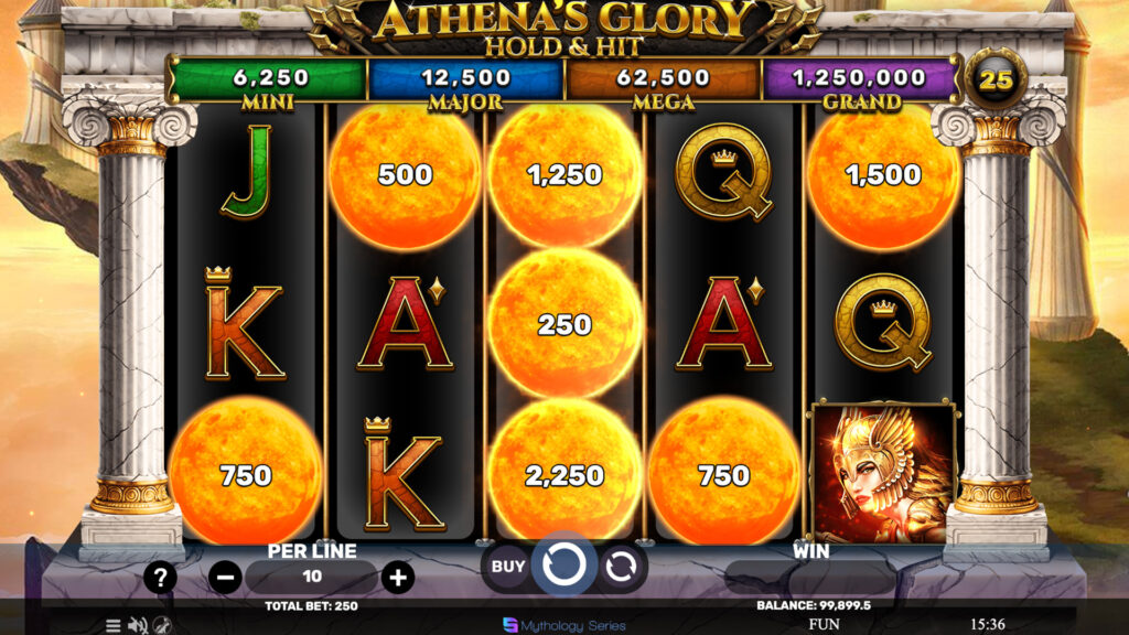 athena's glory hold and hit