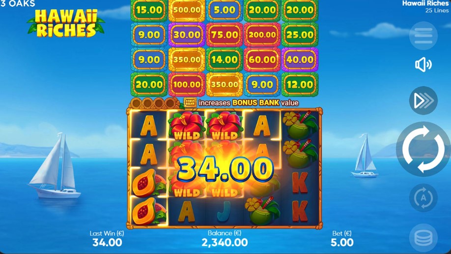 hawaii riches - game play