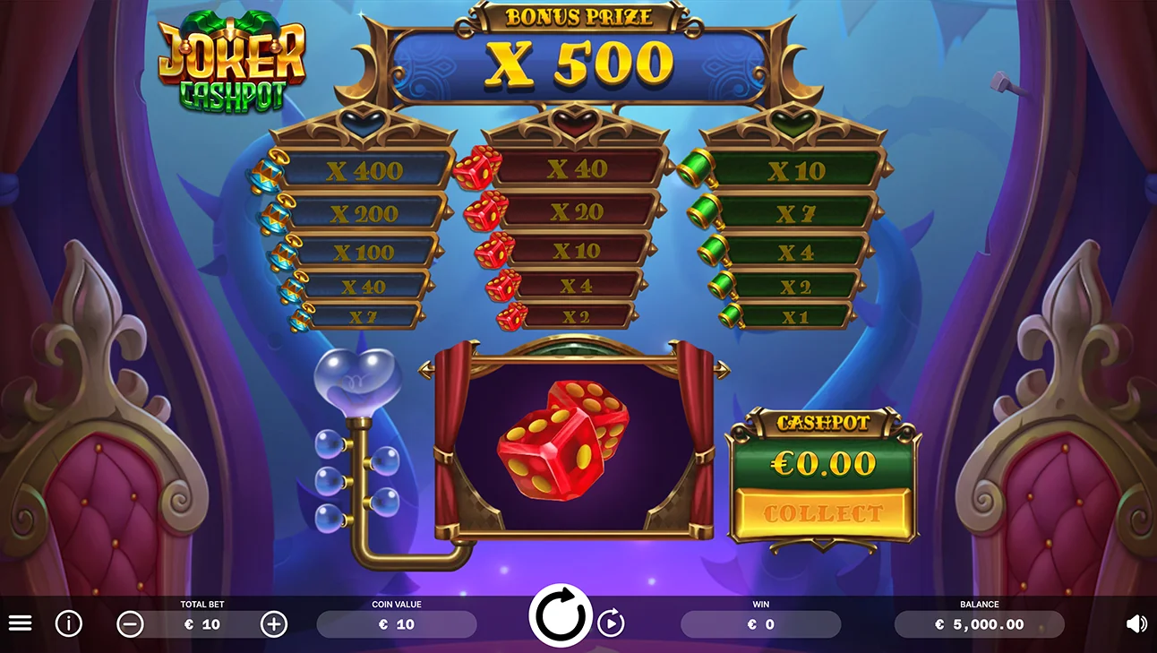 joker cashport - gameplay