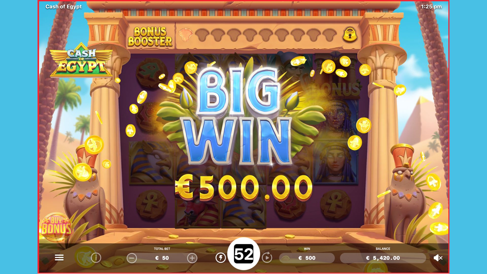 Cash of Egypt pokie screenshot