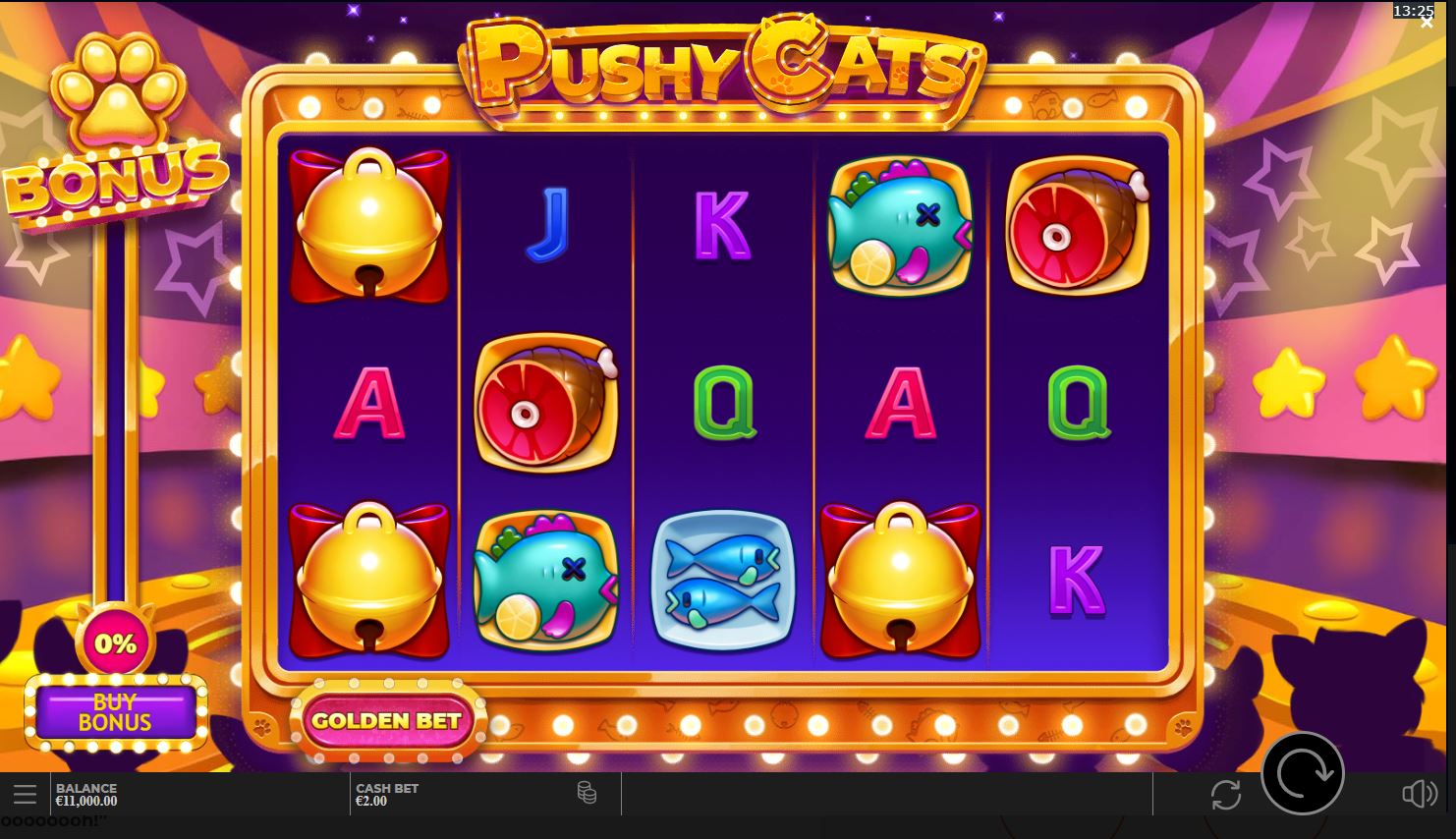 Pushy Cats - Reels-Grid screen
