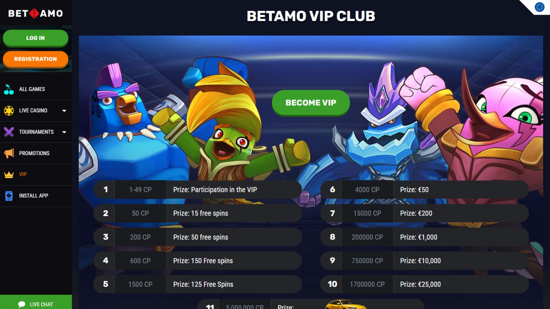 Betamo VIP