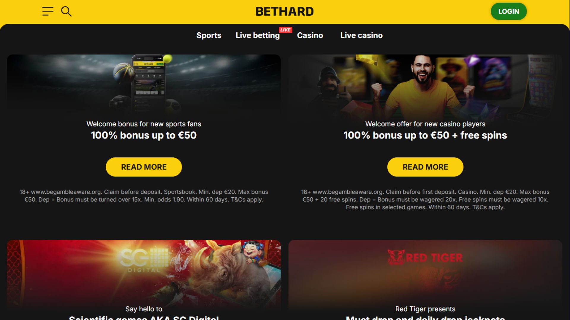 Bethard promos