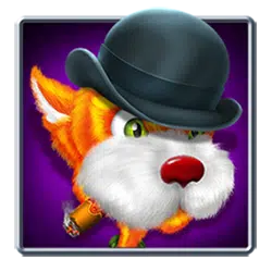 richy hog - dog with red nose