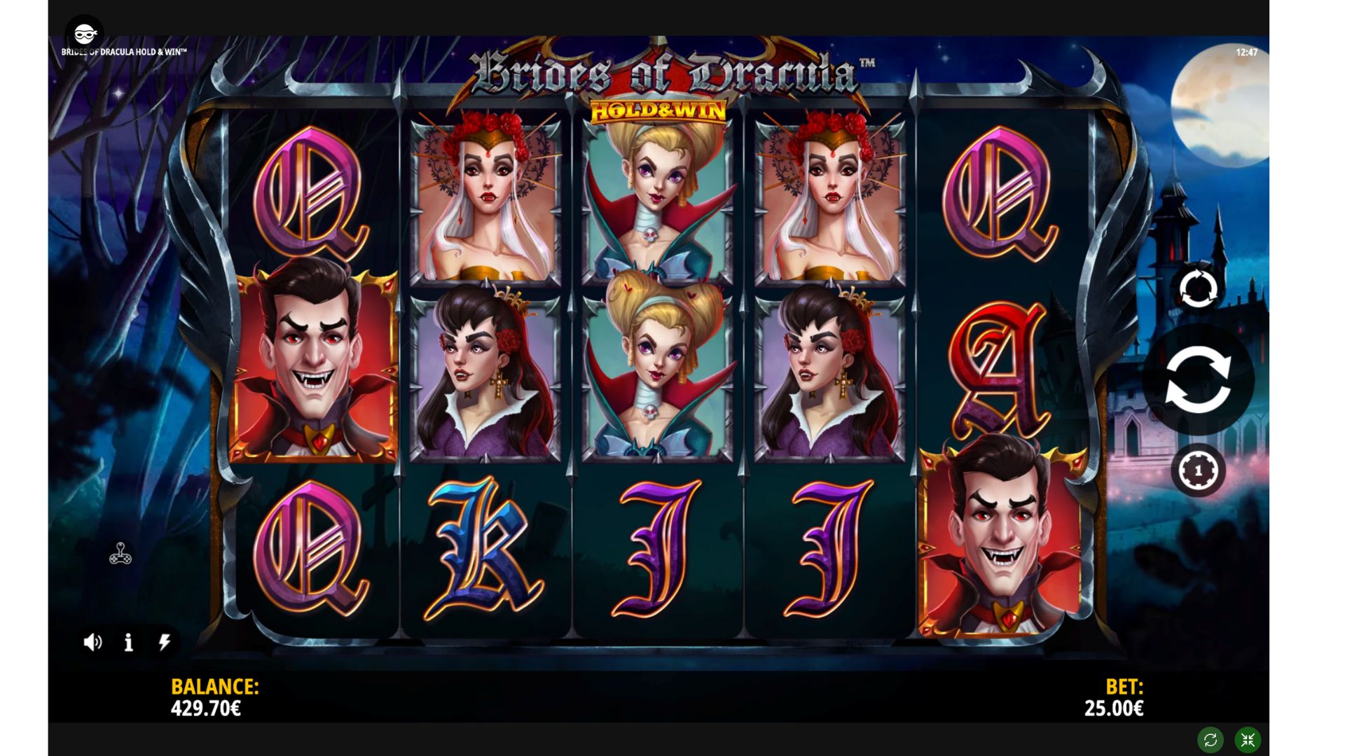 Brides of Dracula pokie