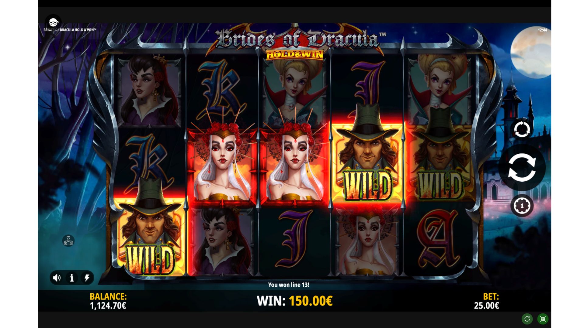 Brides of Dracula pokie