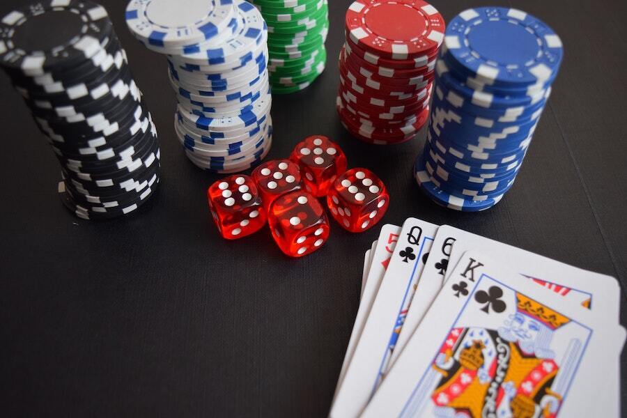 Casino Chips and Cards