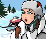 Agent Jane Blonde Snow